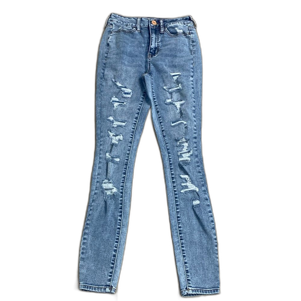 SO Good For Life High Rise Distressed Jegging Jeans